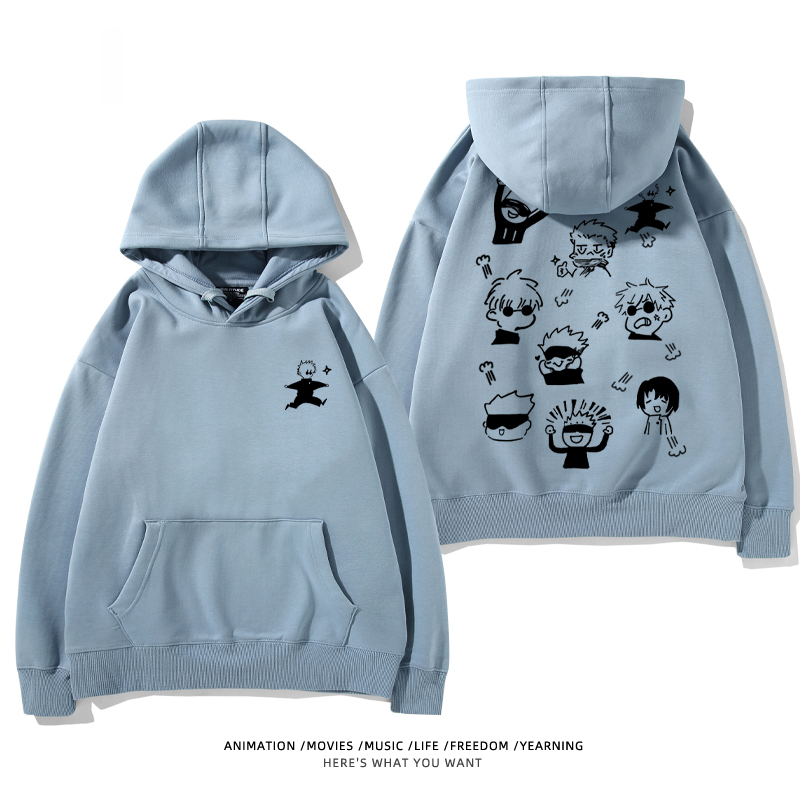 咒術迴戰新款 親子情侶男女款連帽衛衣-ZUIHANG SHOP