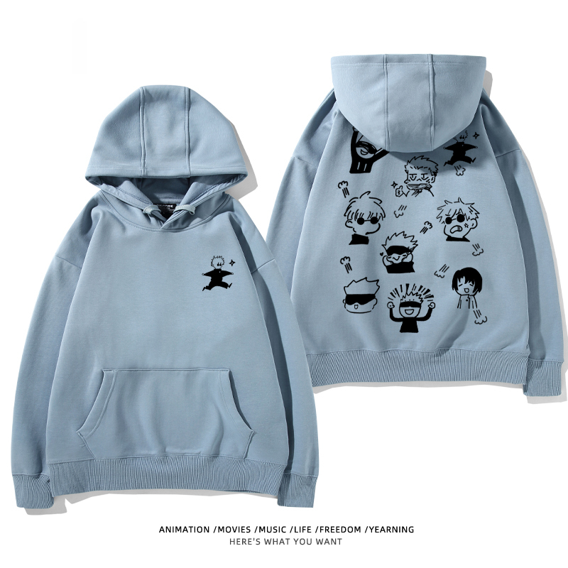 咒術迴戰新款 親子情侶男女款連帽衛衣-ZUIHANG SHOP