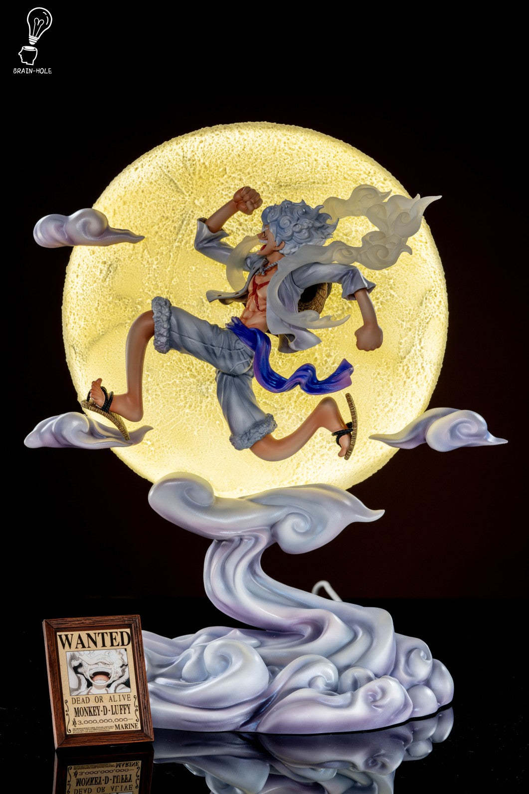 Brain Hole Studio - 海賊王 奔月 尼卡路飛-CASEZONE