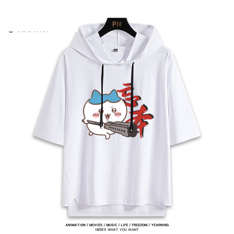 Chiikawa 忘本 連帽短袖T恤-ZUIHANG SHOP