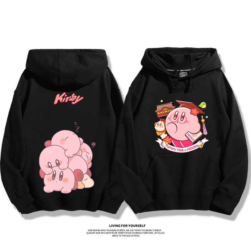 星之卡比新款 親子情侶男女款連帽衛衣-CASEZONE