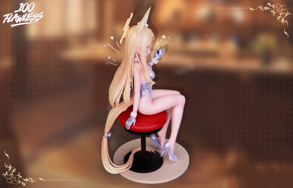 【預購】Flawless studio 百合園聖婭 吧檯兔女郎-CASEZONE