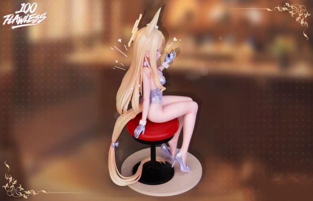 【預購】Flawless studio 百合園聖婭 吧檯兔女郎-CASEZONE