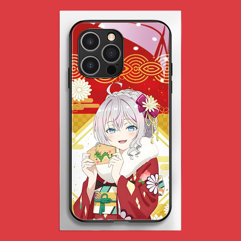 艾莉同學新款高清全包防摔玻璃殼-CASEZONE