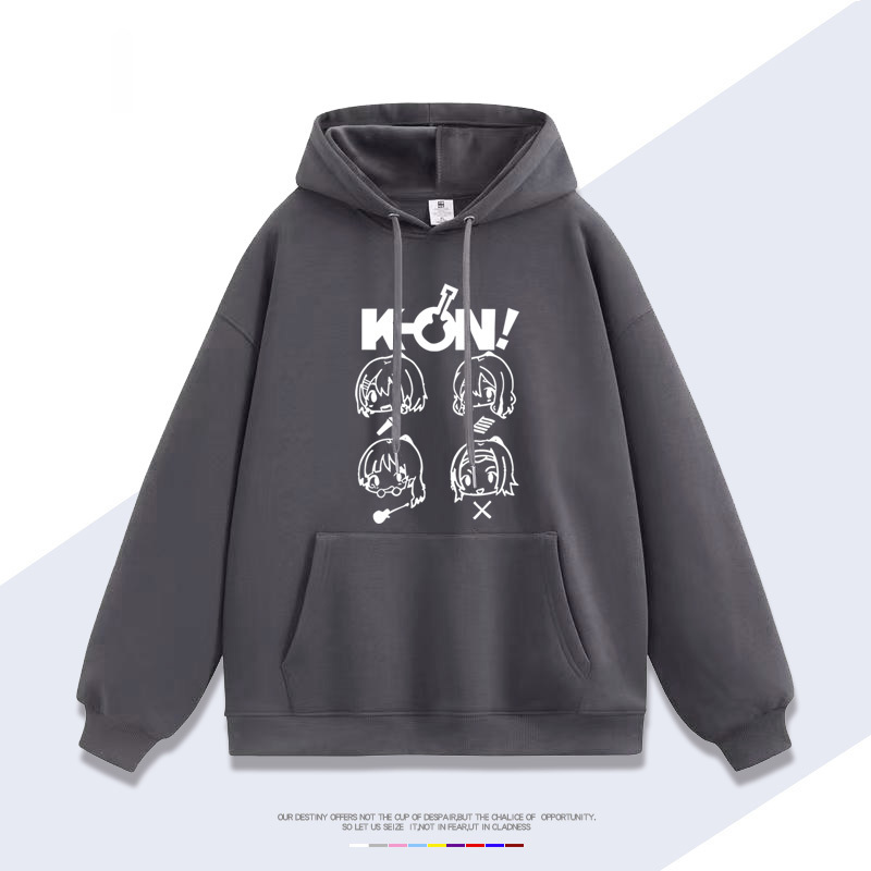 輕音少女K-ON 聯名衛衣2025秋冬新款 親子情侶裝連帽衛衣