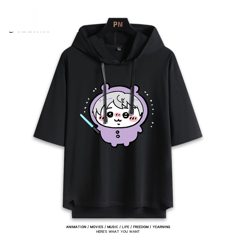 Chiikawa 忘本 連帽短袖T恤