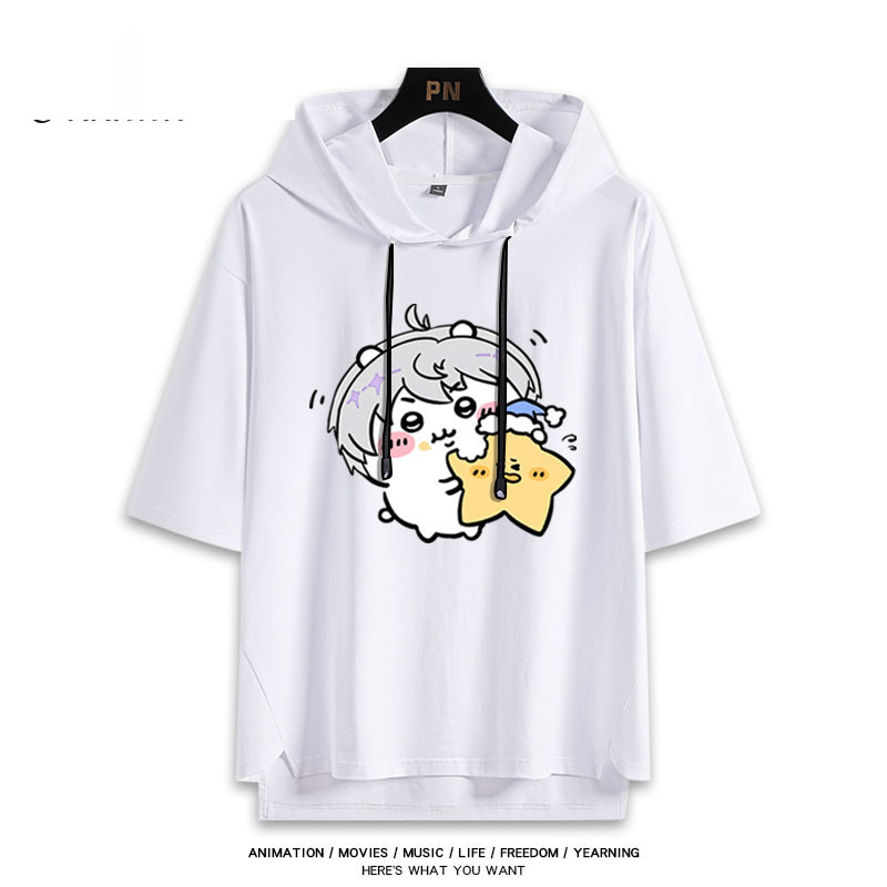 Chiikawa 忘本 連帽短袖T恤