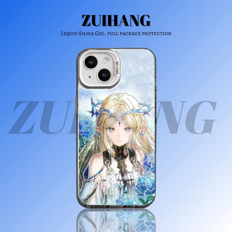 鳴潮彩銀防摔手機殼-CASEZONE