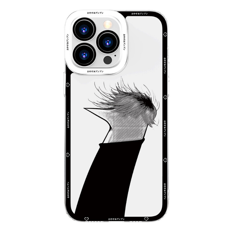 Goodnight Punpun 晚安布布天使眼透明防摔軟殼-ZUIHANG SHOP