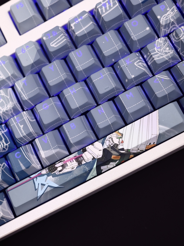 機動戰士RX-93透光RGB108鍵標準配列衛星軸鍵帽-CASEZONE