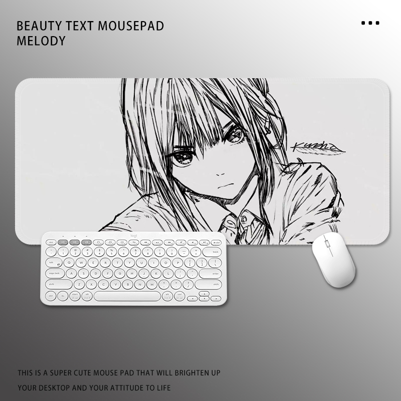 亂線畫系列 主題桌墊 布質滑鼠墊-CASEZONE