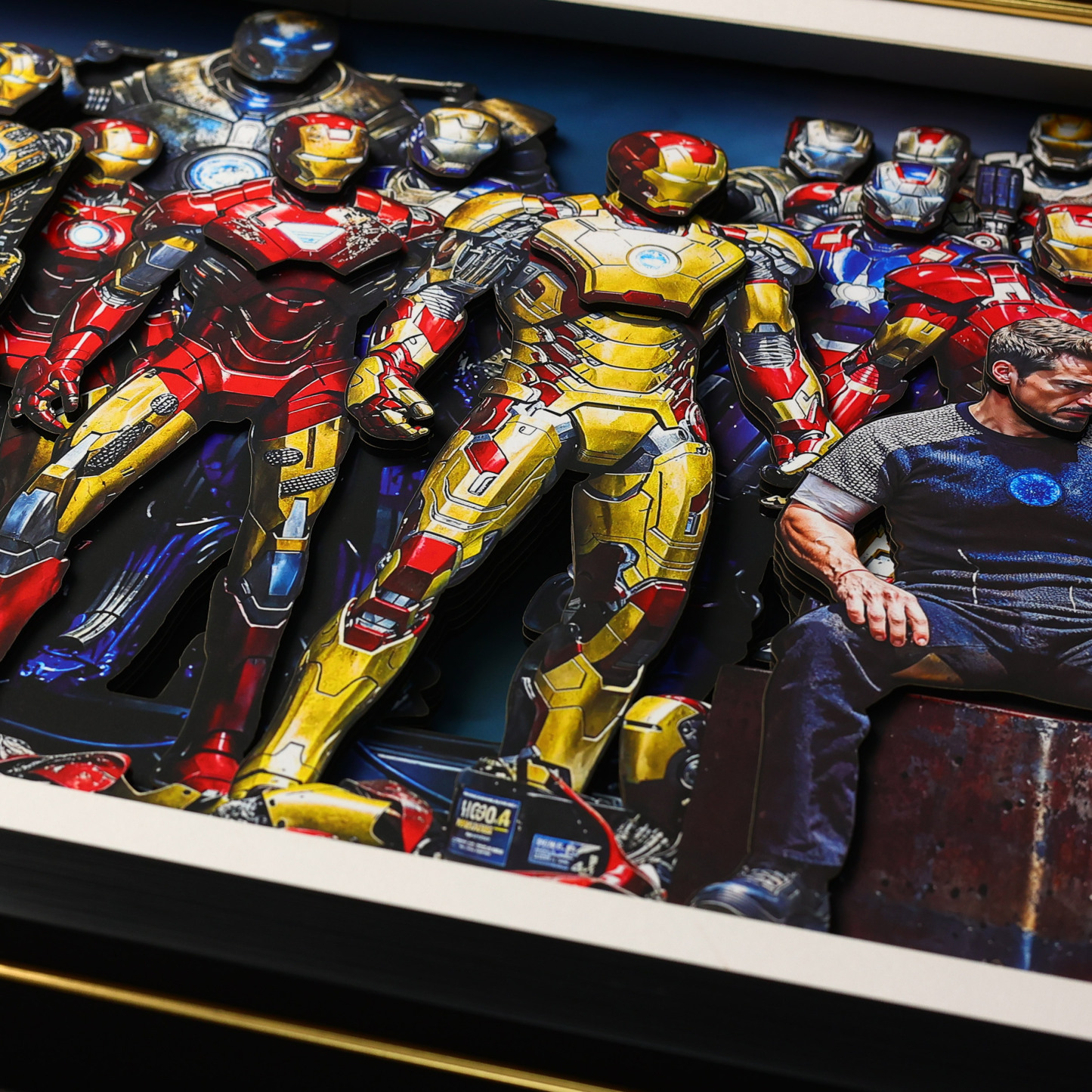 鋼鐵人 3D立體畫-CASEZONE