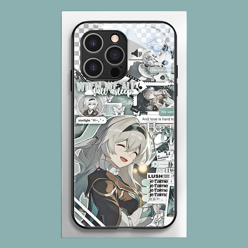 流螢崩壞星穹鐵道新款高清全包防摔玻璃殼-CASEZONE