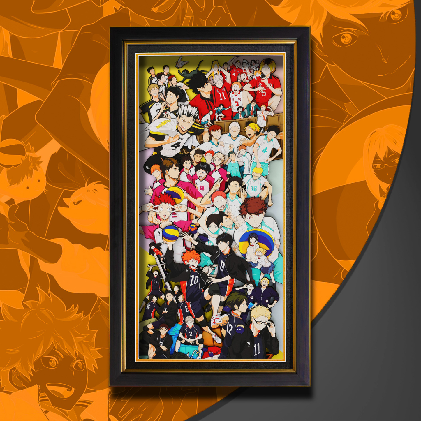 排球少年 3D立體畫-CASEZONE