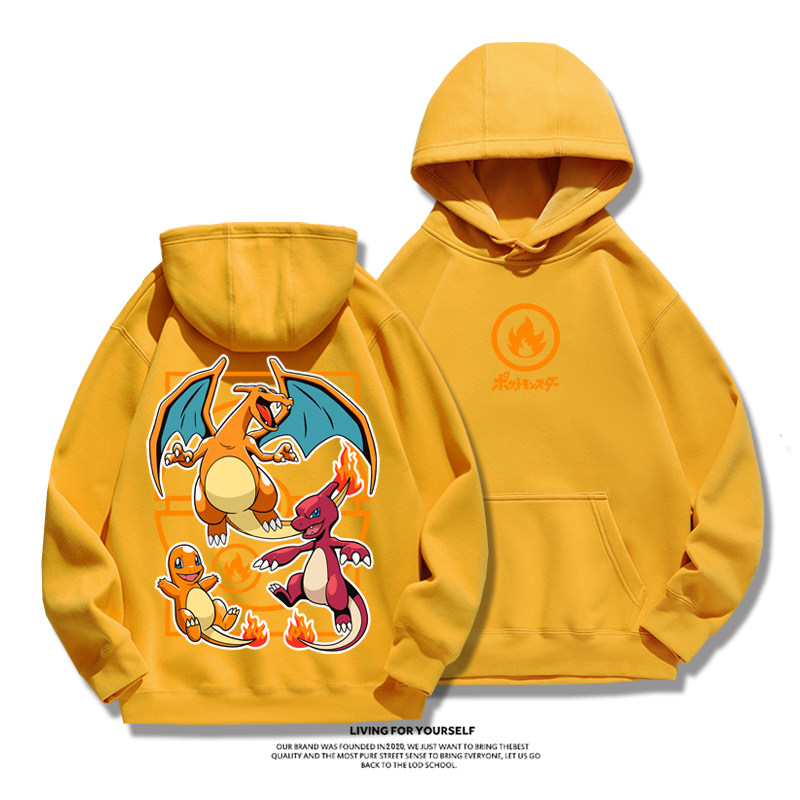 寶可夢新款 親子情侶男女款連帽衛衣-CASEZONE