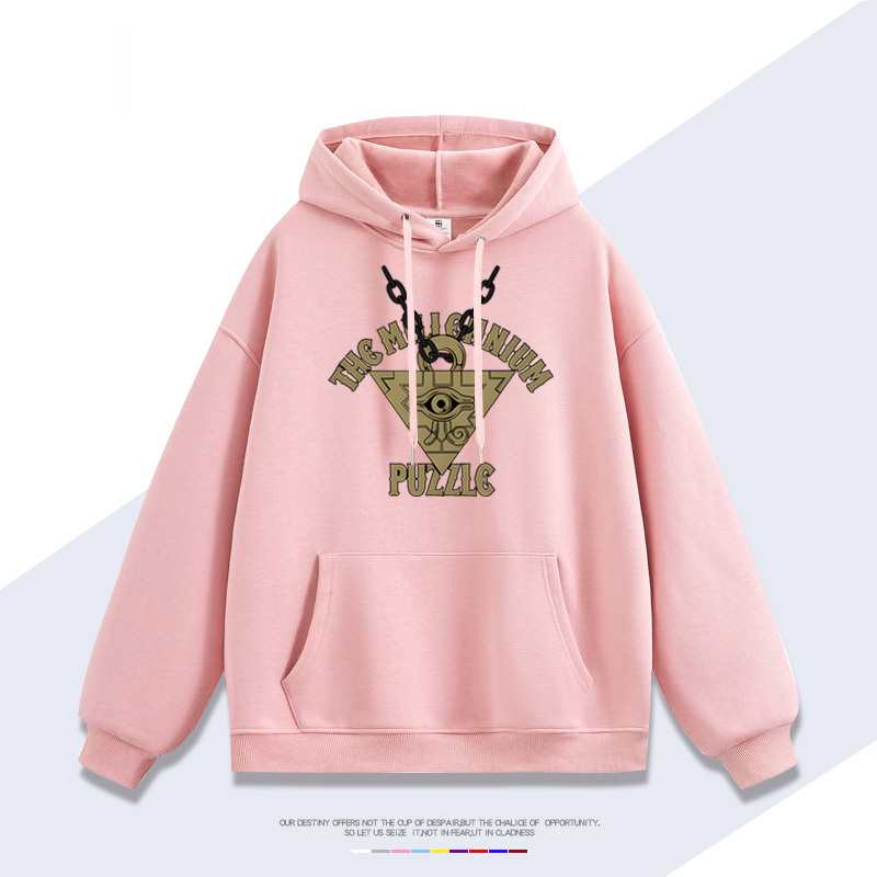 遊戲王 聯名衛衣2025秋冬新款 親子情侶裝連帽衛衣