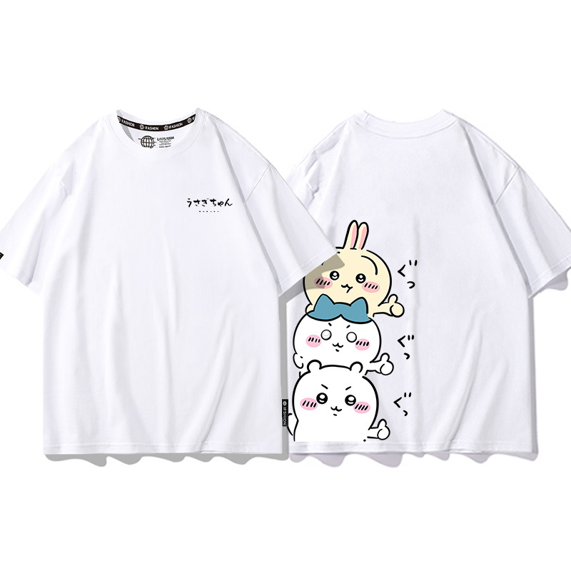 Chiikawa 2024親子情侶男女同款 T恤-CASEZONE