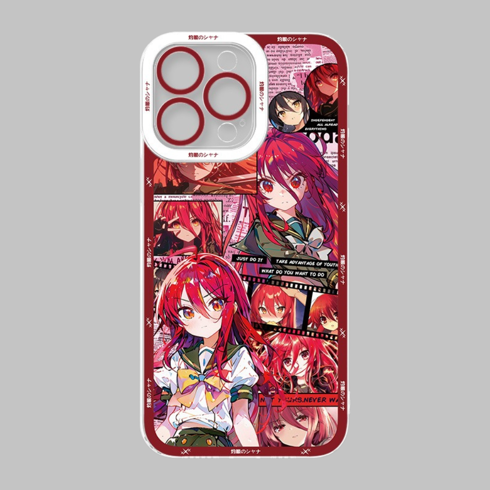 灼眼的夏娜透明防摔軟殼-CASEZONE