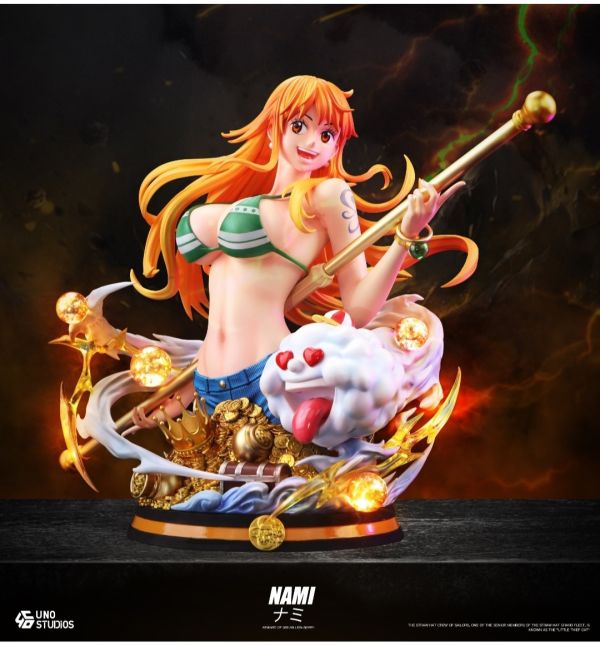 【預購】UNO工作室 海賊王 1/4 NAMI 娜美桌擺件胸像