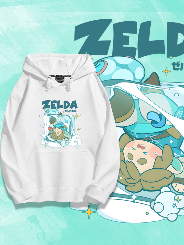 塞爾達傳說新款 親子情侶男女款連帽衛衣-CASEZONE