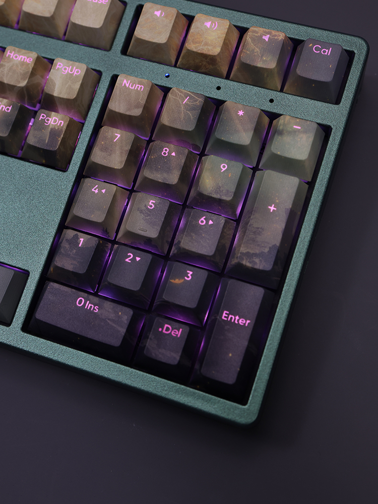 艾爾登法環透光RGB108鍵標準配列衛星軸鍵帽-CASEZONE