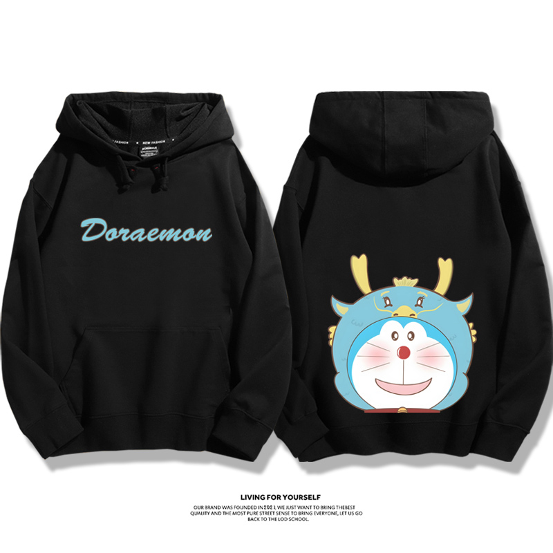 哆啦A夢聯名新款 親子情侶男女款連帽衛衣-ZUIHANG SHOP