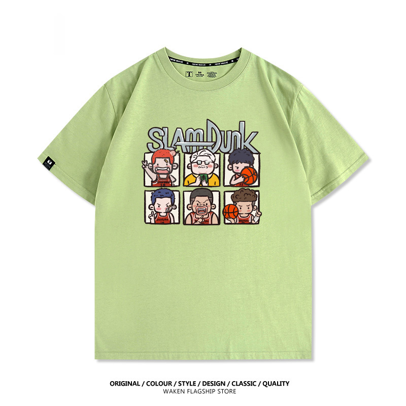 灌籃高手Q版 印花短袖T恤-CASEZONE
