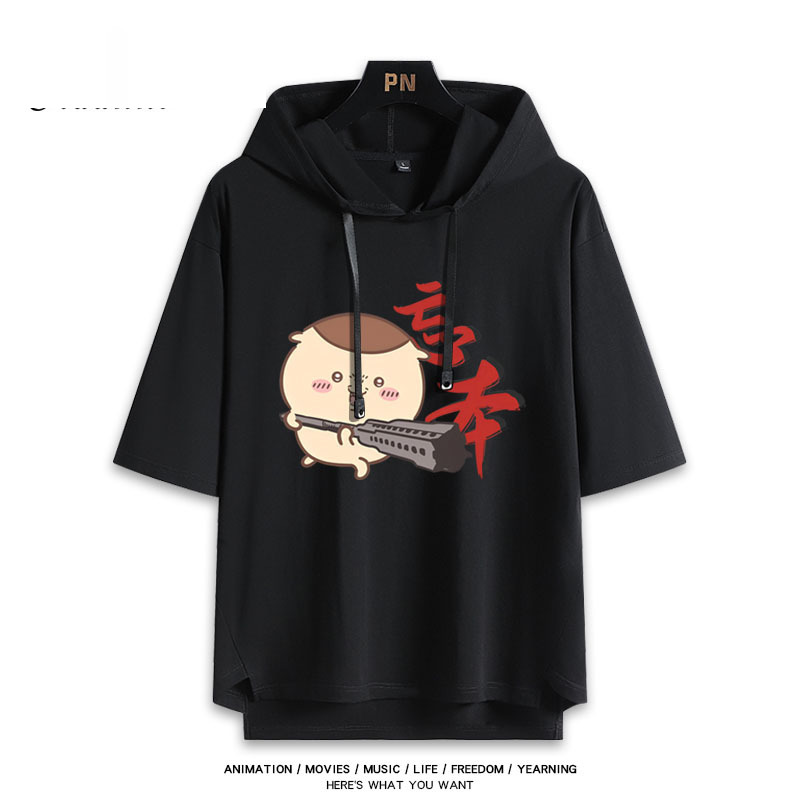 Chiikawa 忘本 連帽短袖T恤-ZUIHANG SHOP