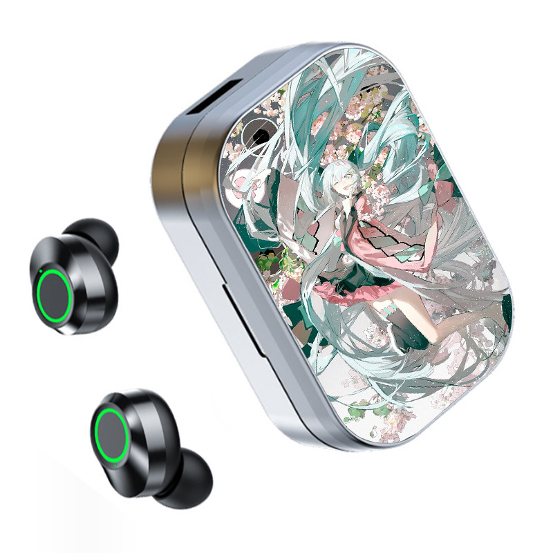 初音未來無線入耳式藍芽耳機-CASEZONE