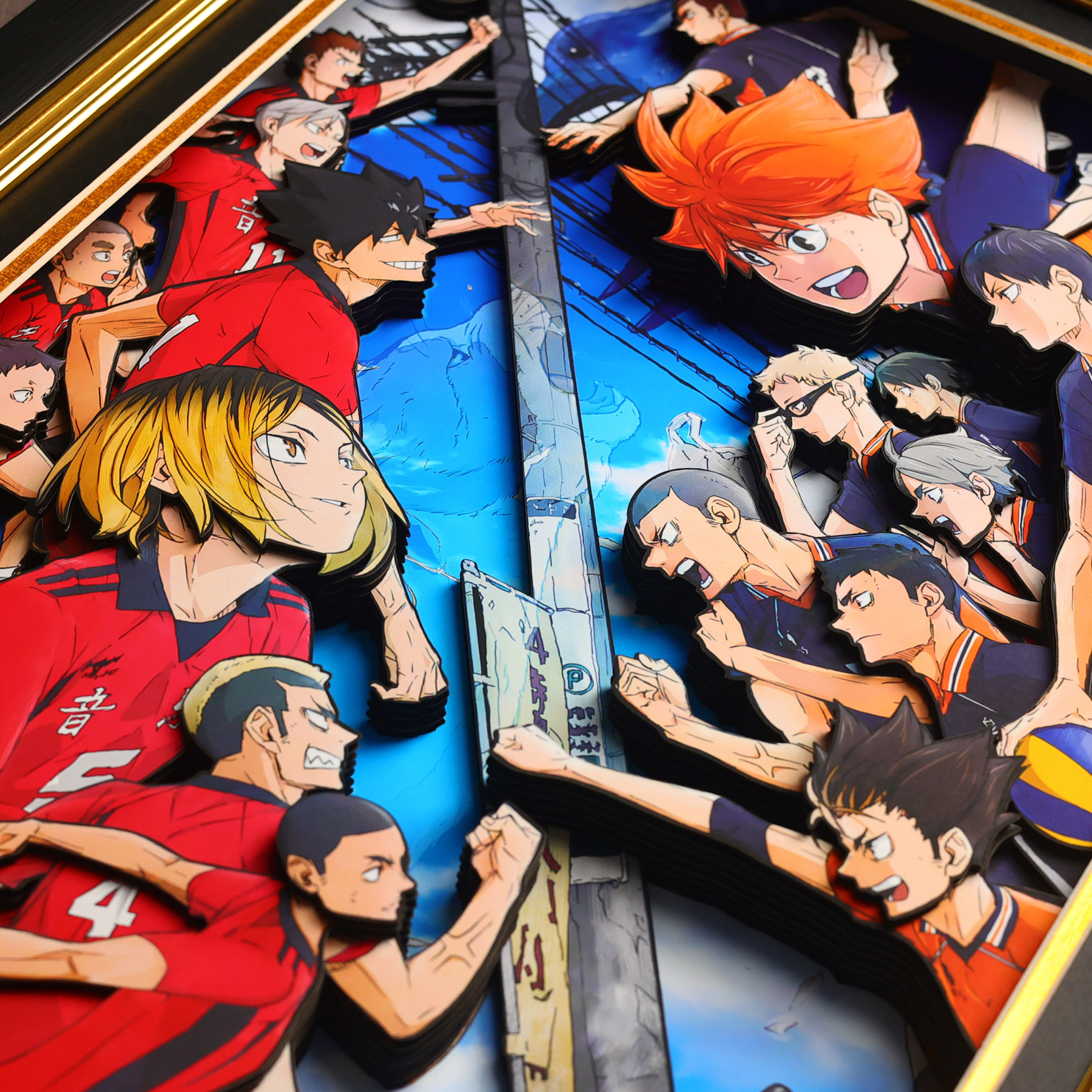 排球少年 3D立體畫-CASEZONE