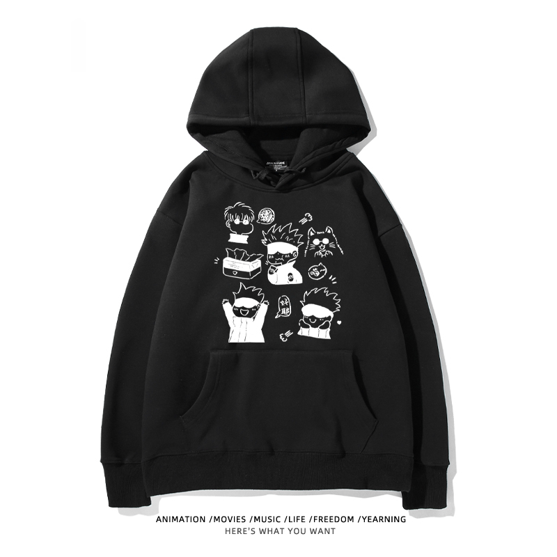 咒術迴戰新款 親子情侶男女款連帽衛衣-ZUIHANG SHOP