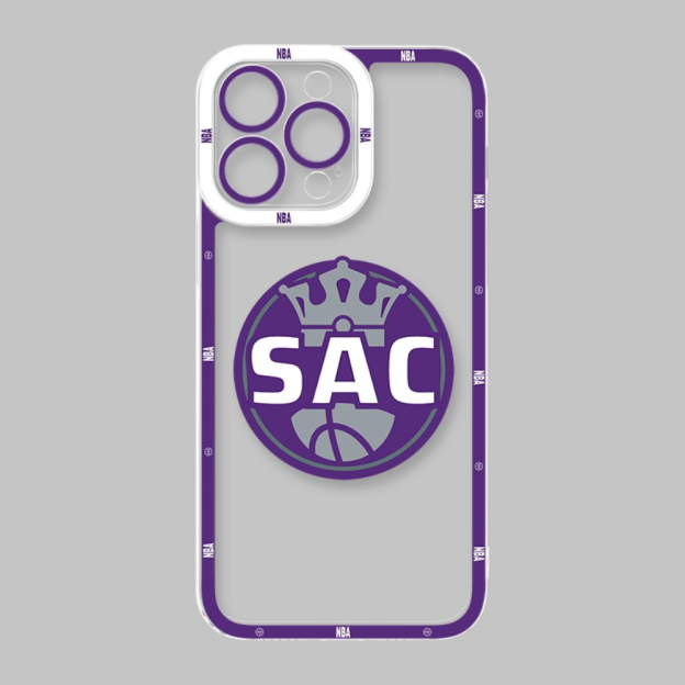 NBA隊徽透明防摔軟殼-CASEZONE