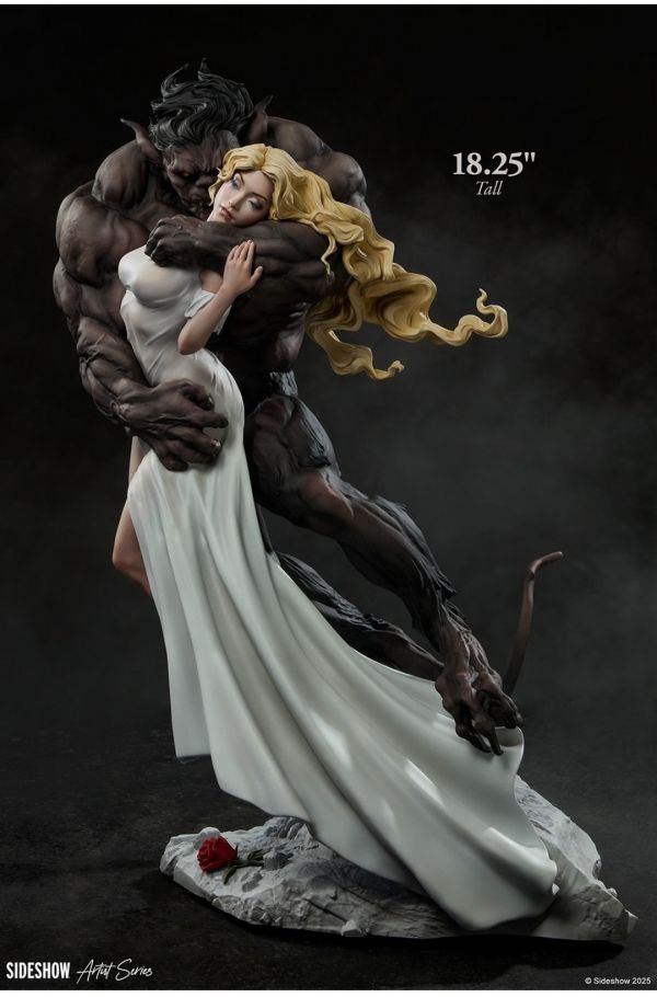 【預購】正版授權 Sideshow 46cm 美女與野獸