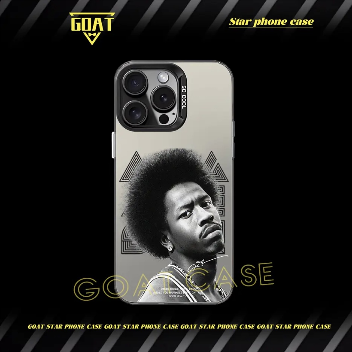 球星頭像｜彩銀球星手機殼-CASEZONE