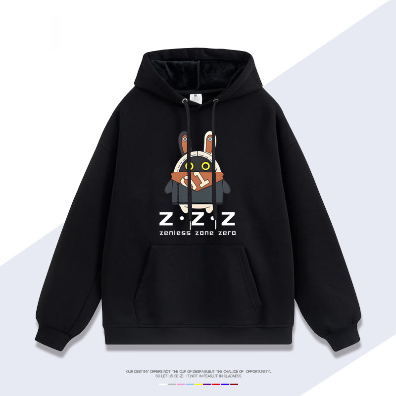 絕區零新款 親子情侶男女款連帽衛衣-CASEZONE