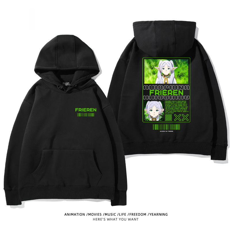 葬送的芙莉蓮新款 親子情侶男女款連帽衛衣-ZUIHANG SHOP