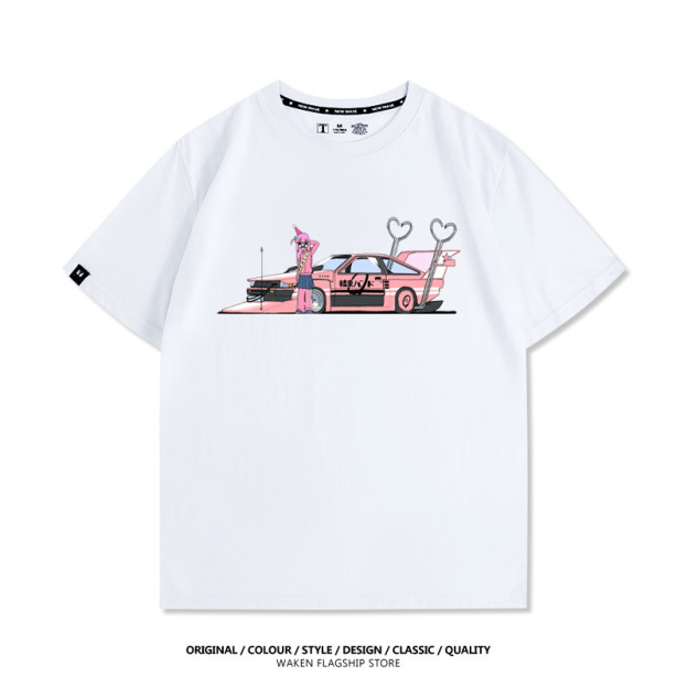 孤獨搖滾 印花短袖T恤-CASEZONE