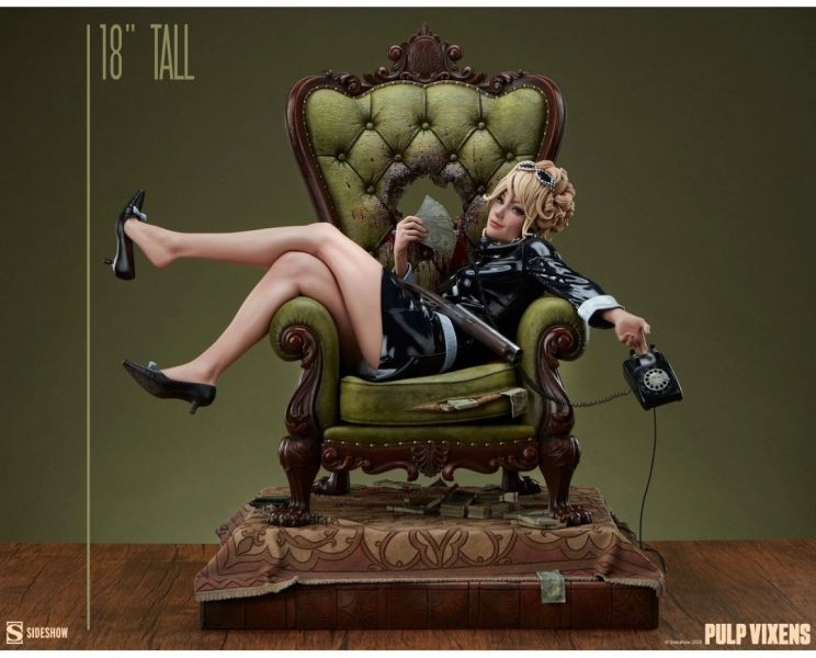 【預購】正版授權 Sideshow 46cm Pulp Vixens系列 殺手歸來-CASEZONE