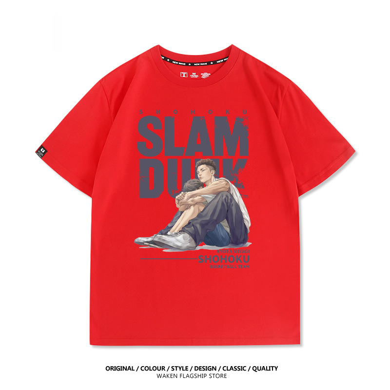 灌籃高手 印花短袖T恤-CASEZONE
