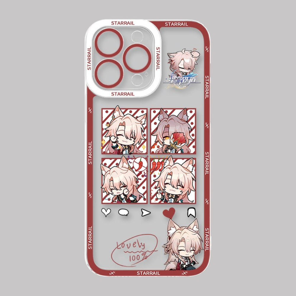 星穹鐵道透明防摔軟殼-CASEZONE