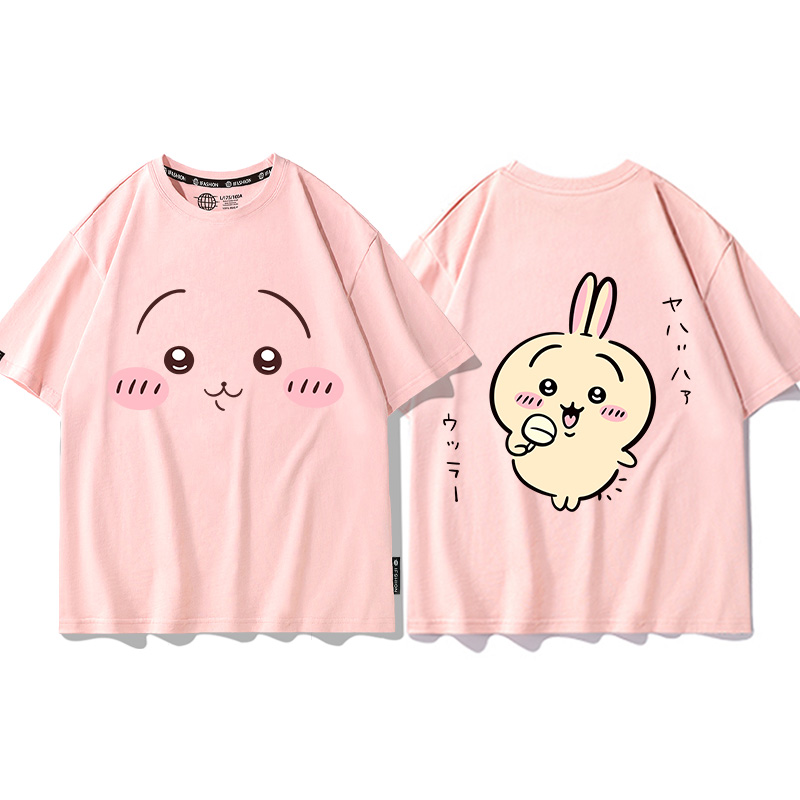 Chiikawa 2024親子情侶男女同款 T恤-CASEZONE