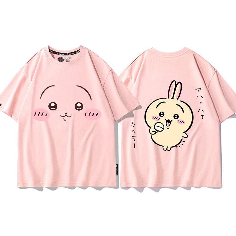 Chiikawa 2024親子情侶男女同款 T恤-CASEZONE