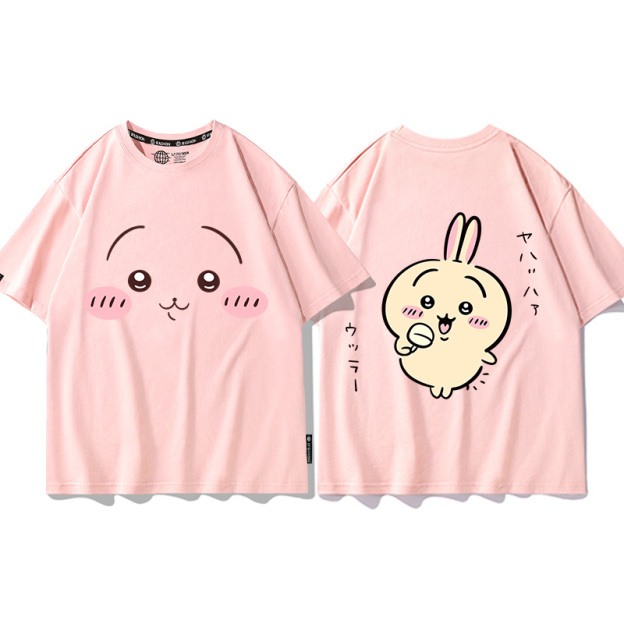 Chiikawa 2024親子情侶男女同款 T恤-CASEZONE