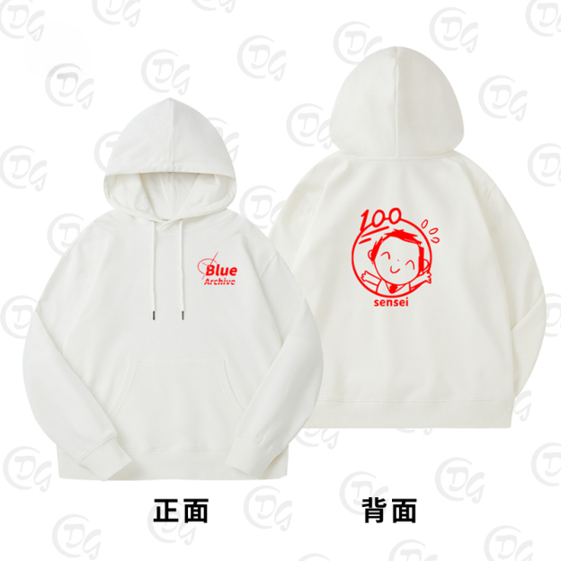 蔚藍檔案新款 親子情侶男女款連帽衛衣-CASEZONE