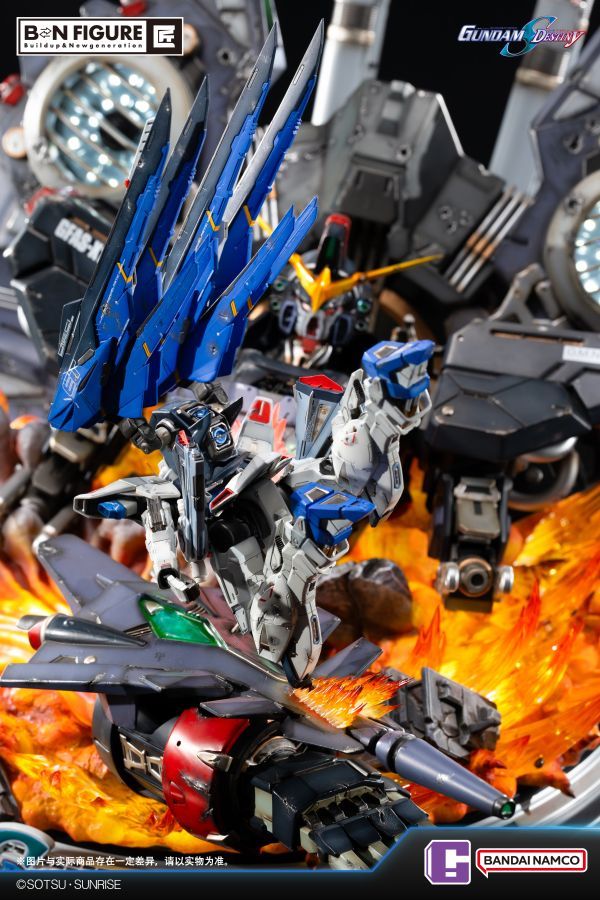 【預購】萬代南夢宮 《機動戰士高達SEED DESTINY》雙機甲對戰珍藏級雕像-CASEZONE