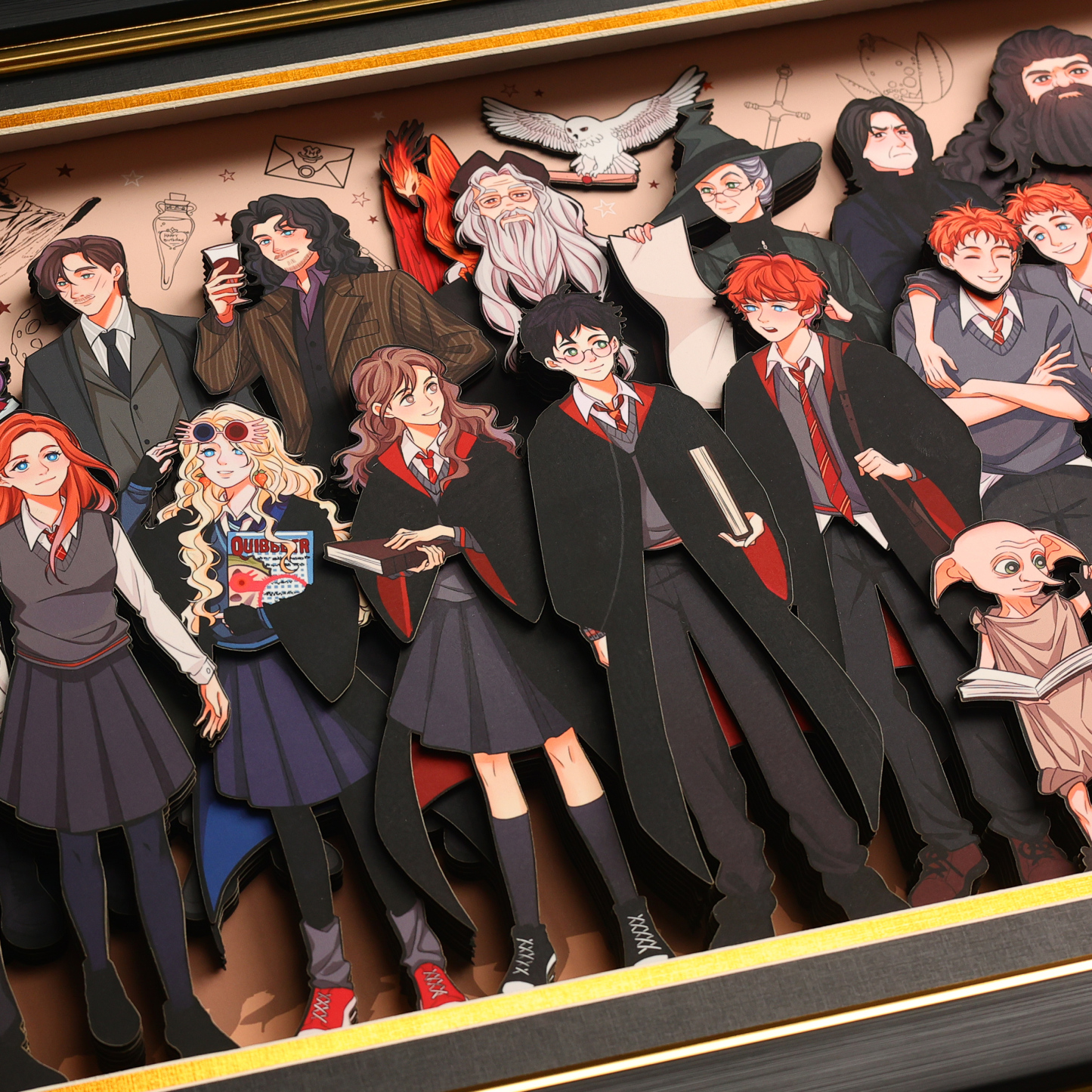 哈利波特 3D立體畫-CASEZONE