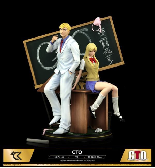 【預購】正版授權 Cartoon Kingdom（CK） 麻辣教師 GTO 鬼冢英吉 1/6雕像-CASEZONE