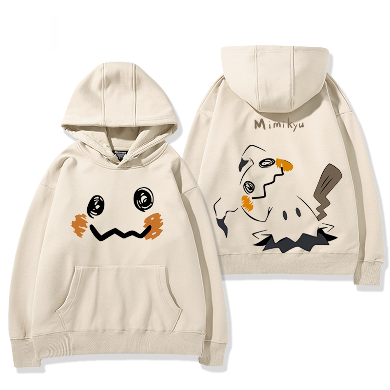 寶可夢 聯名衛衣2024秋冬新款親子情侶裝薄絨款連帽衛衣