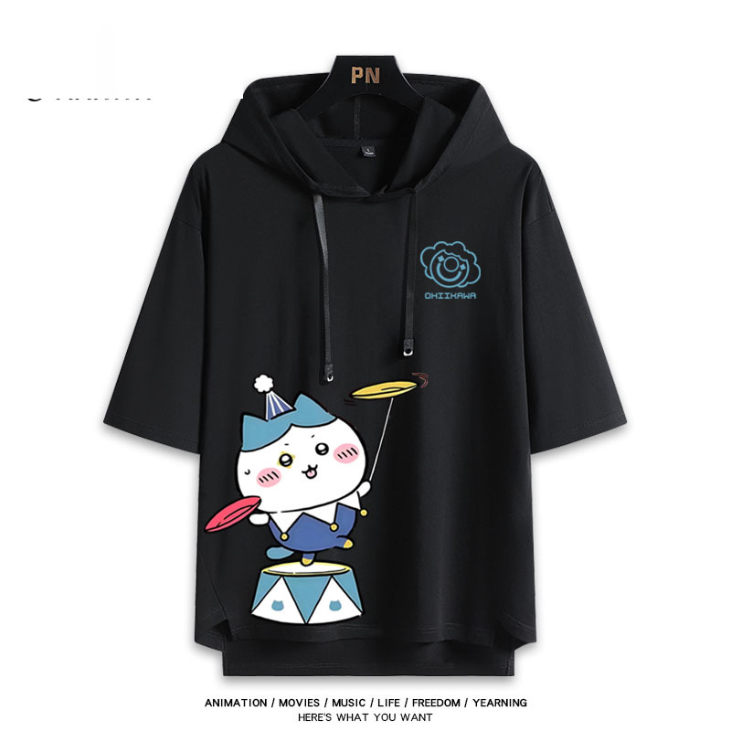 Chiikawa 忘本 連帽短袖T恤