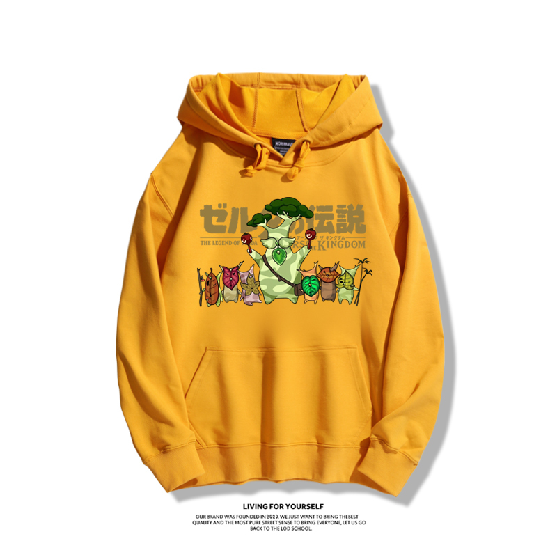 薩爾達傳說新款 親子情侶男女款連帽衛衣-CASEZONE